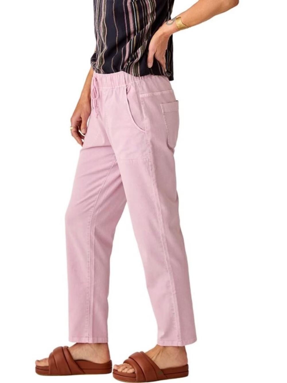 Carve Designs Zoe Twill Pant - Picture 3 of 7